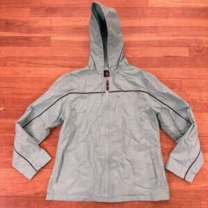 i5 Apparel Jacket Men’s Size M Full Zip Drawstrings 100% Polyester b76